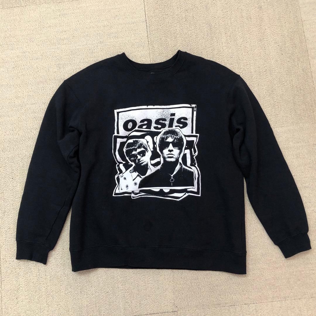 oasis ライブ25 トレーナー スウェット 黒 グッズ S3338 - メルカリ