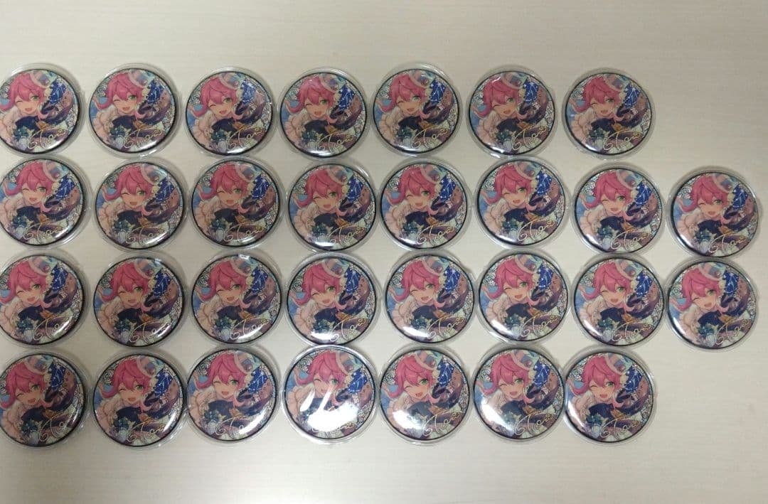 巴日和 スタフォニ ハート缶バッジ Superbloom E あんスタ