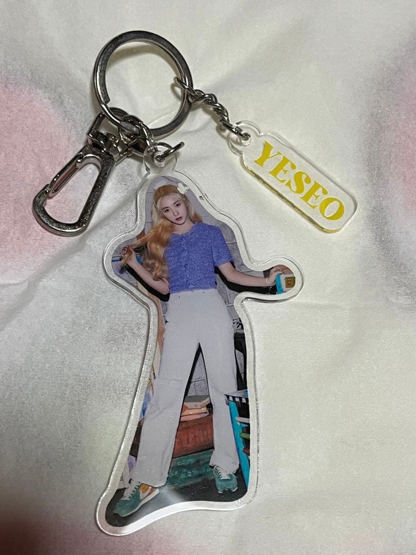 Kep1er イェソ アクリルキーホルダー 確認用 EXPO2025 ミャクミャク 【Kansai Area Trains】 トレーディング