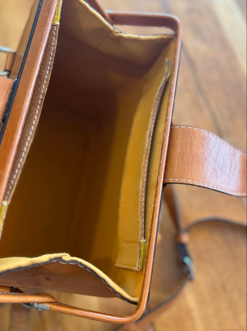 希少！CONTAX コンタックス ZEISS 西ドイツ 純正 本革カメラバッグ