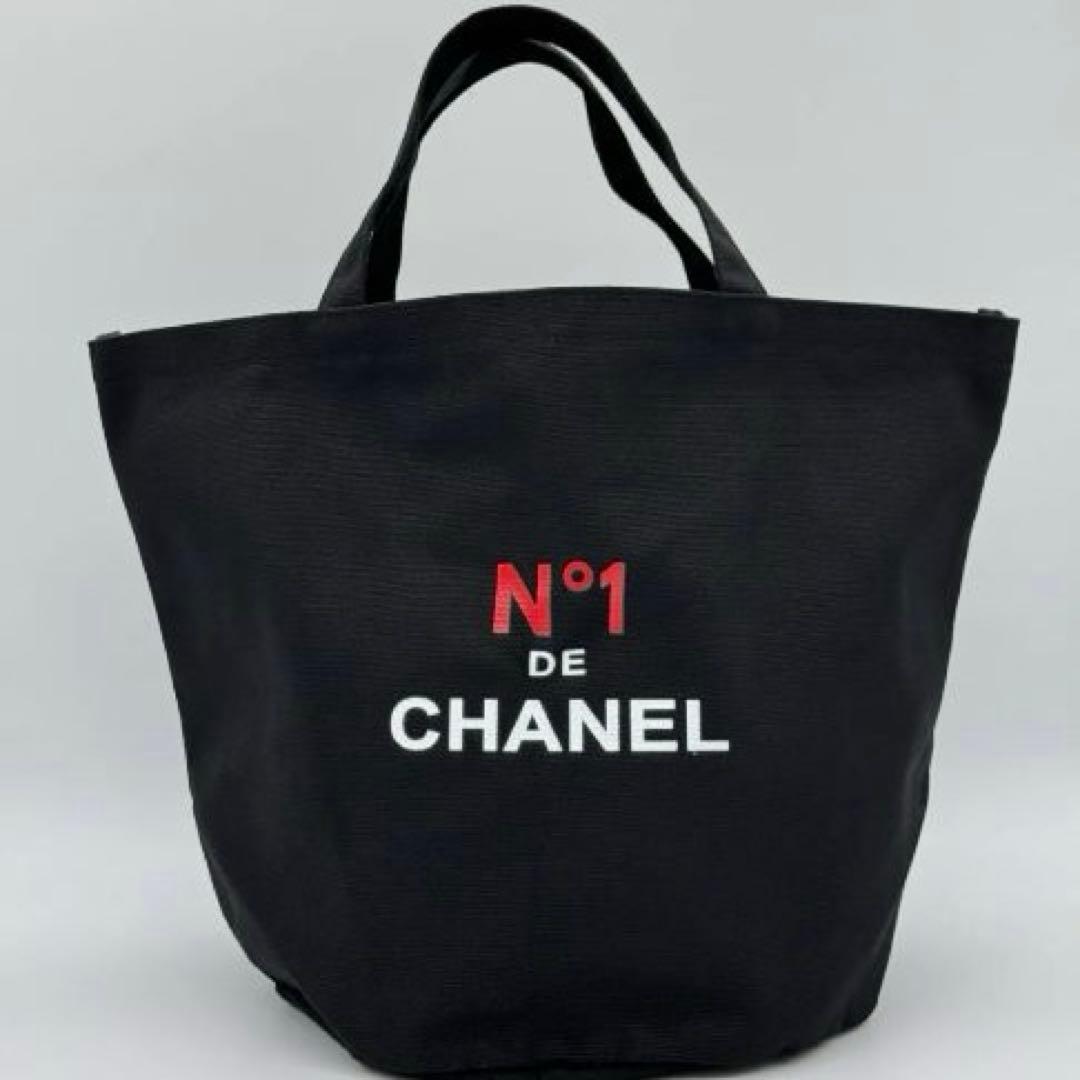 CHANEL カメリア トートバッグ カノベルティ 非売品 ブラック - メルカリ