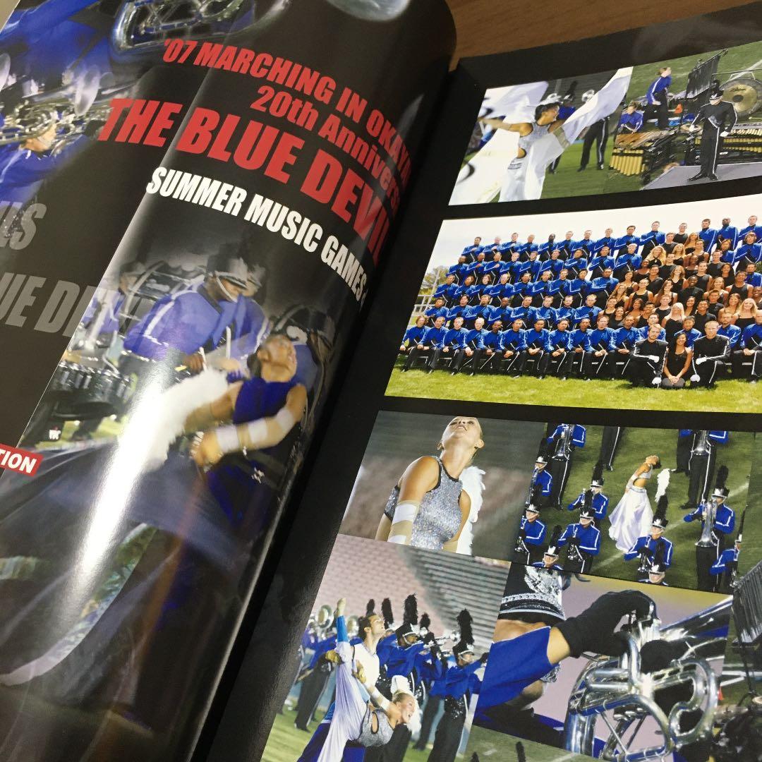 マーチングインオカヤマ2007ハンドブックDCI ブルーデビルス
