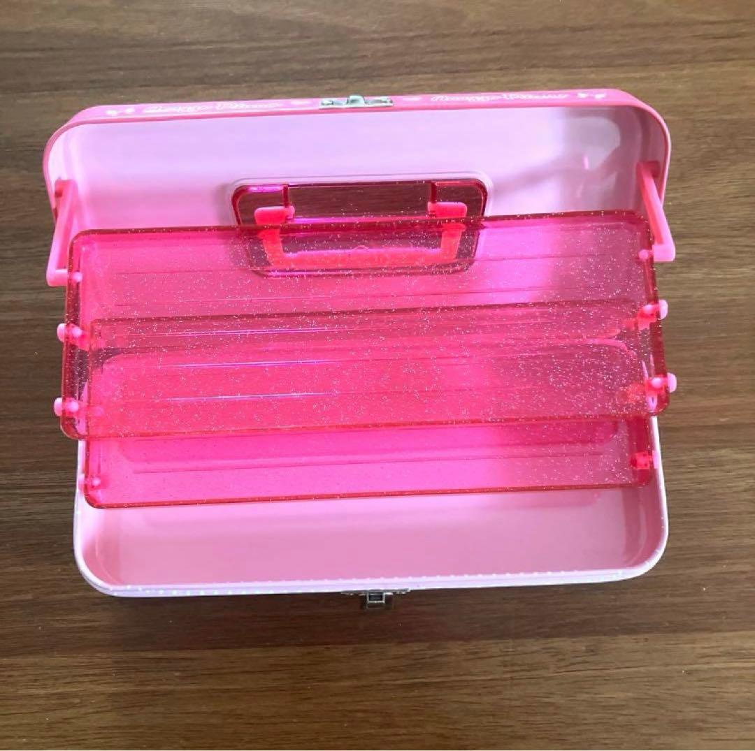 未使用品 平成 レトロ メゾピアノ ミミポポ 3段 缶ペン カンペン