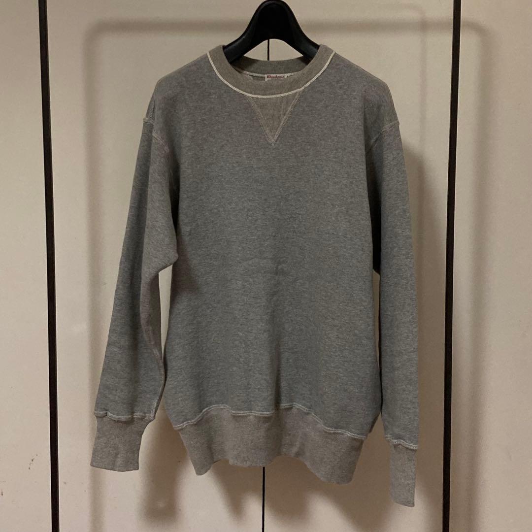 美品】ウエアハウス 両Vスウェット グレー 42表記 L-XL相当 - メルカリ