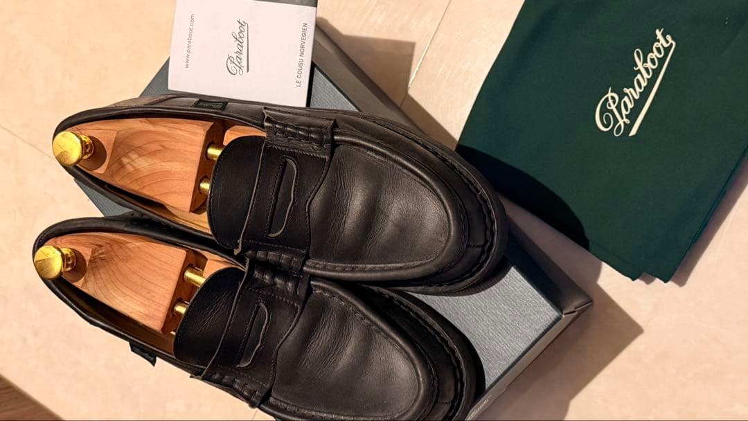 (chanco)PARABOOT パラブーツ　ランス　ローファー　UK9 Paraboot（パラブーツ） ランス REIMS MORS ビットローファー モカシン