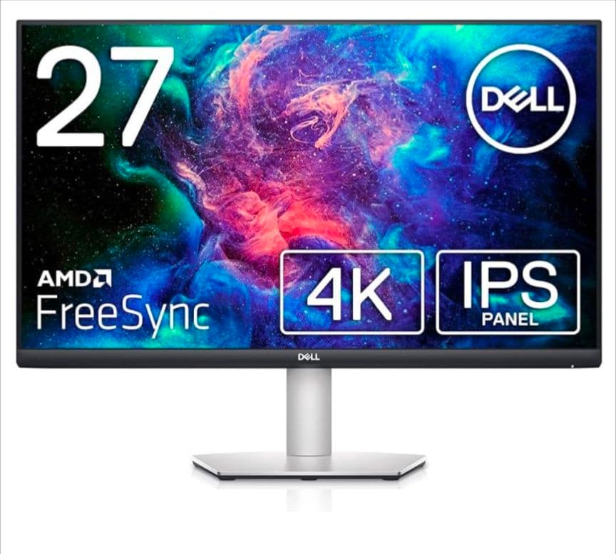 DELL S2721QS 4K IPS 27インチ Amazon.com: Dell S2721QS Monitor 27 Inch, 4K UHD (3840 x 2160) IPS