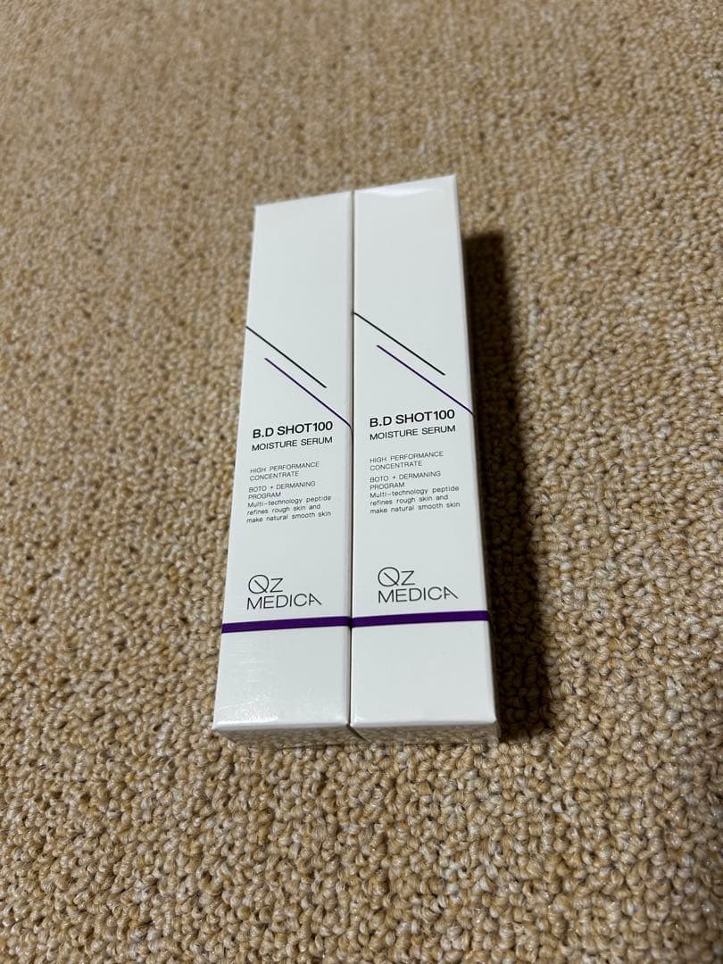 bdショット 100 2本 Qoo10] Qz MEDICA 【B.D SHOT 100】 美容液 2
