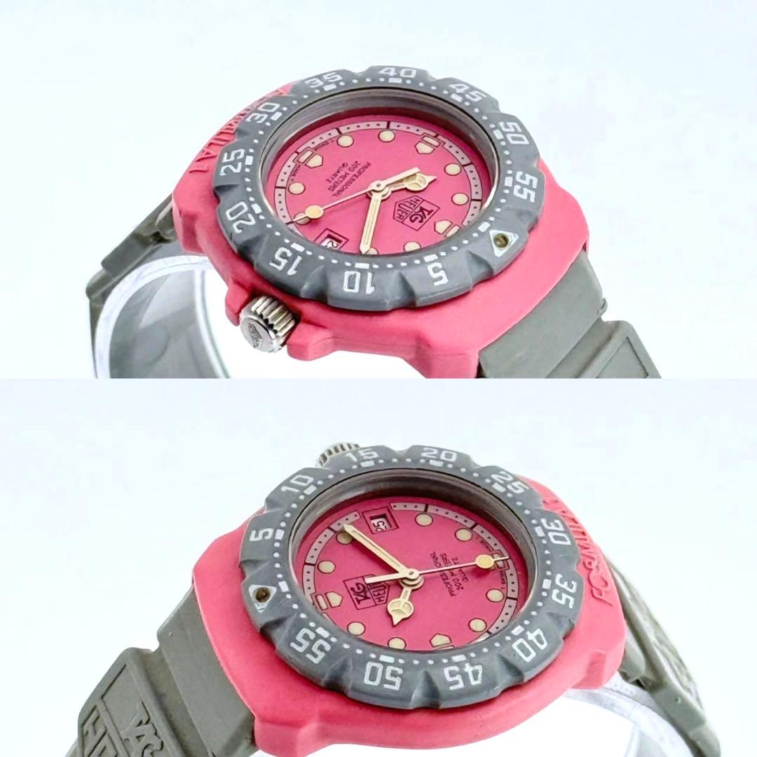 希少✨ タグホイヤー フォーミュラ1 ピンク 腕時計 360.508 クォーツ