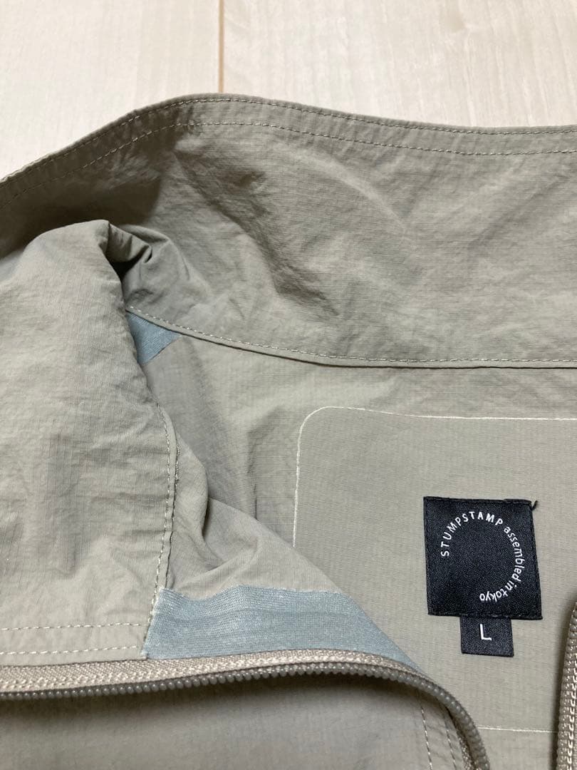 値下不可 STUMPSTAMP ハーフジッププルオーバーベスト メンズL - メルカリ