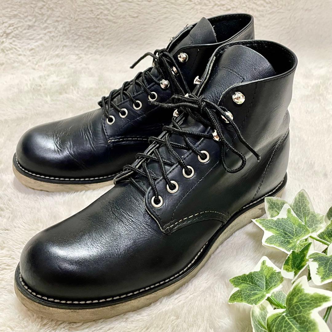RED WING レッドウィング 9070 プレーントゥ ブラックハーネス - メルカリ
