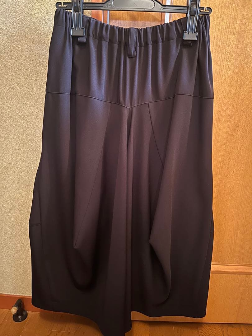 バスコChronicle 黒 ゆったりサルエルパンツ