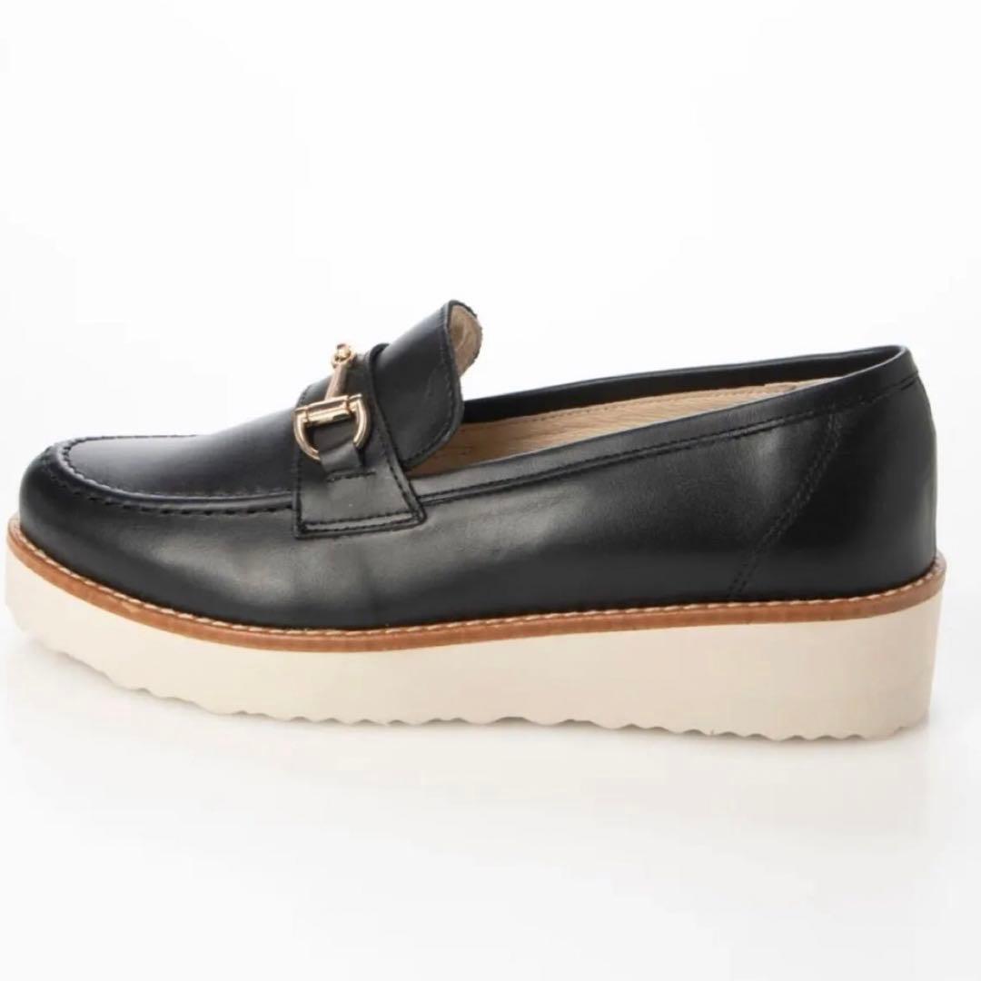 セール 新品 未使用 ボントレ ローファー 靴 本革 ブラック 39 - メルカリ