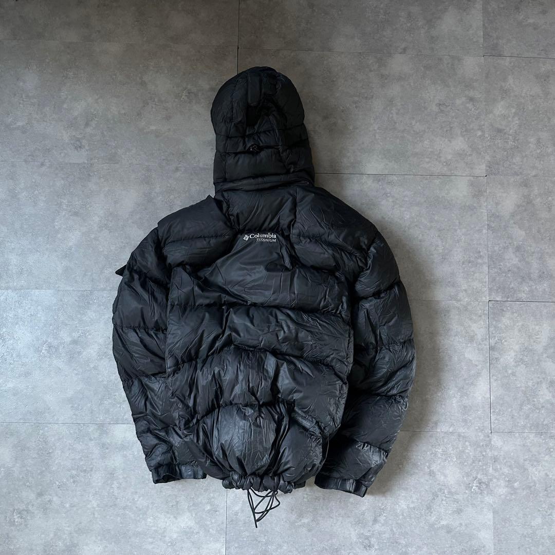 大人気⭐️】極暖columbia ダウンジャケット ブラックXL - メルカリ