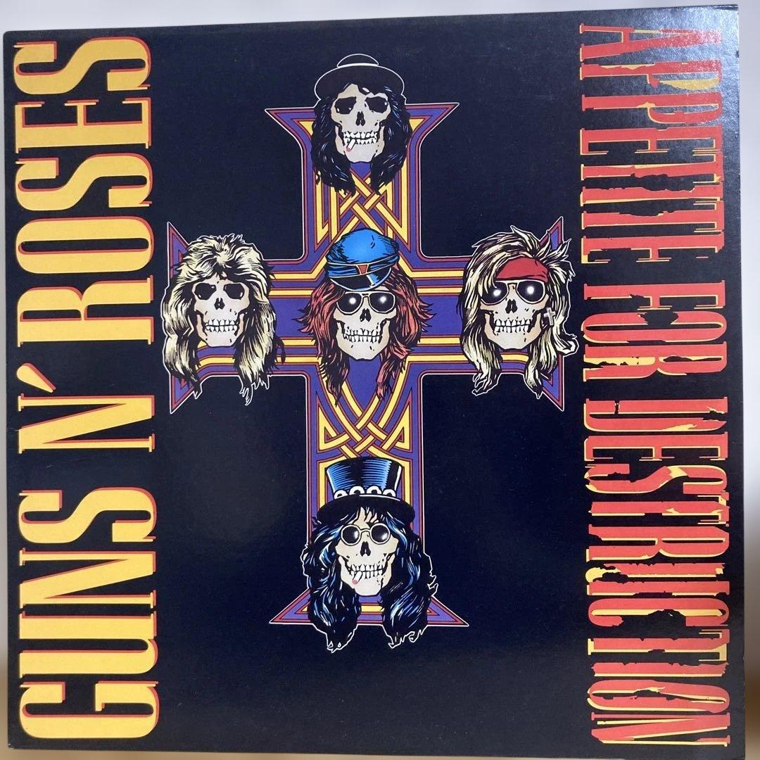ガンズアンローゼス　レコード　 Guns N' Roses Appetite ガンズアンドローゼス/アペタイトフォーディストラクション GUNS N