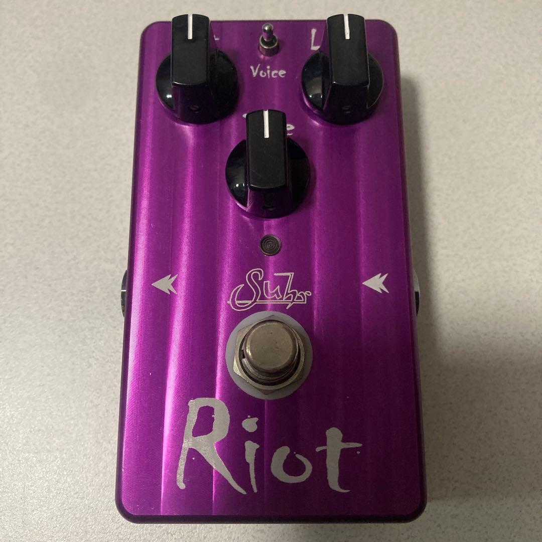 Riot ギターエフェクター Suhr サー Riot Black Edition ディストーション ギターエフェクター