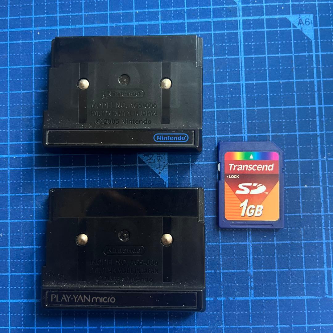 GBA プレイやん PLAY-YAN micro 第一第二世代 sdカードセット - メルカリ