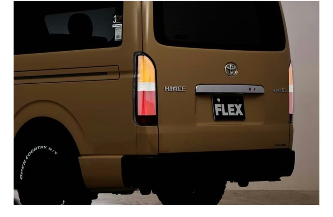 激レア FLEX 200系 ハイエース クラシック LED テール ver2 - メルカリ
