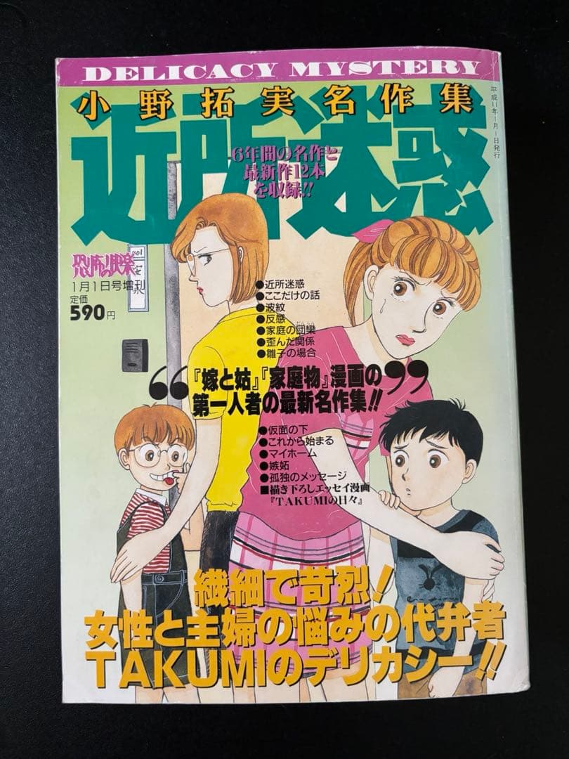近所迷惑　家庭の事情　偽りの家　小野拓実　レディースコミック　レディコミ