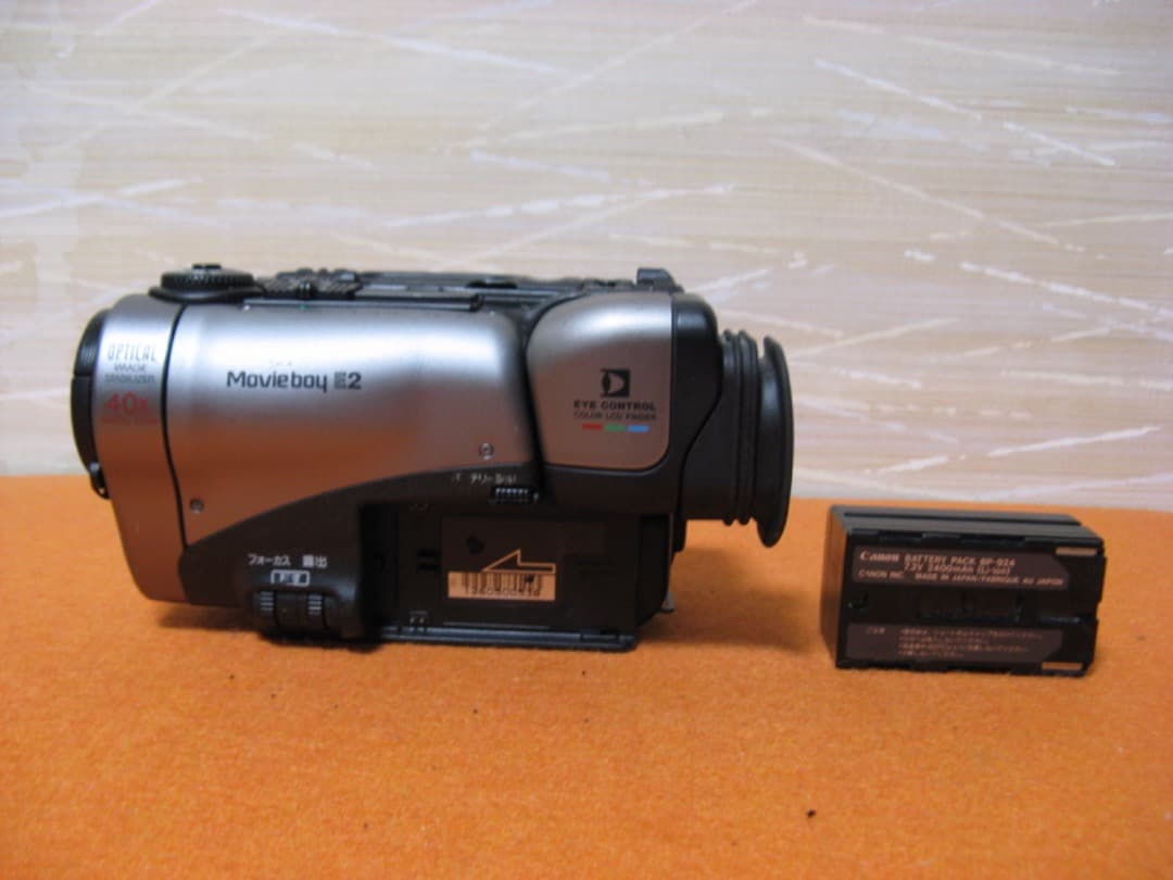 動作OK❗️☆CanonのHi8/8ミリビデオカメラ/Movie boy E2 - メルカリ