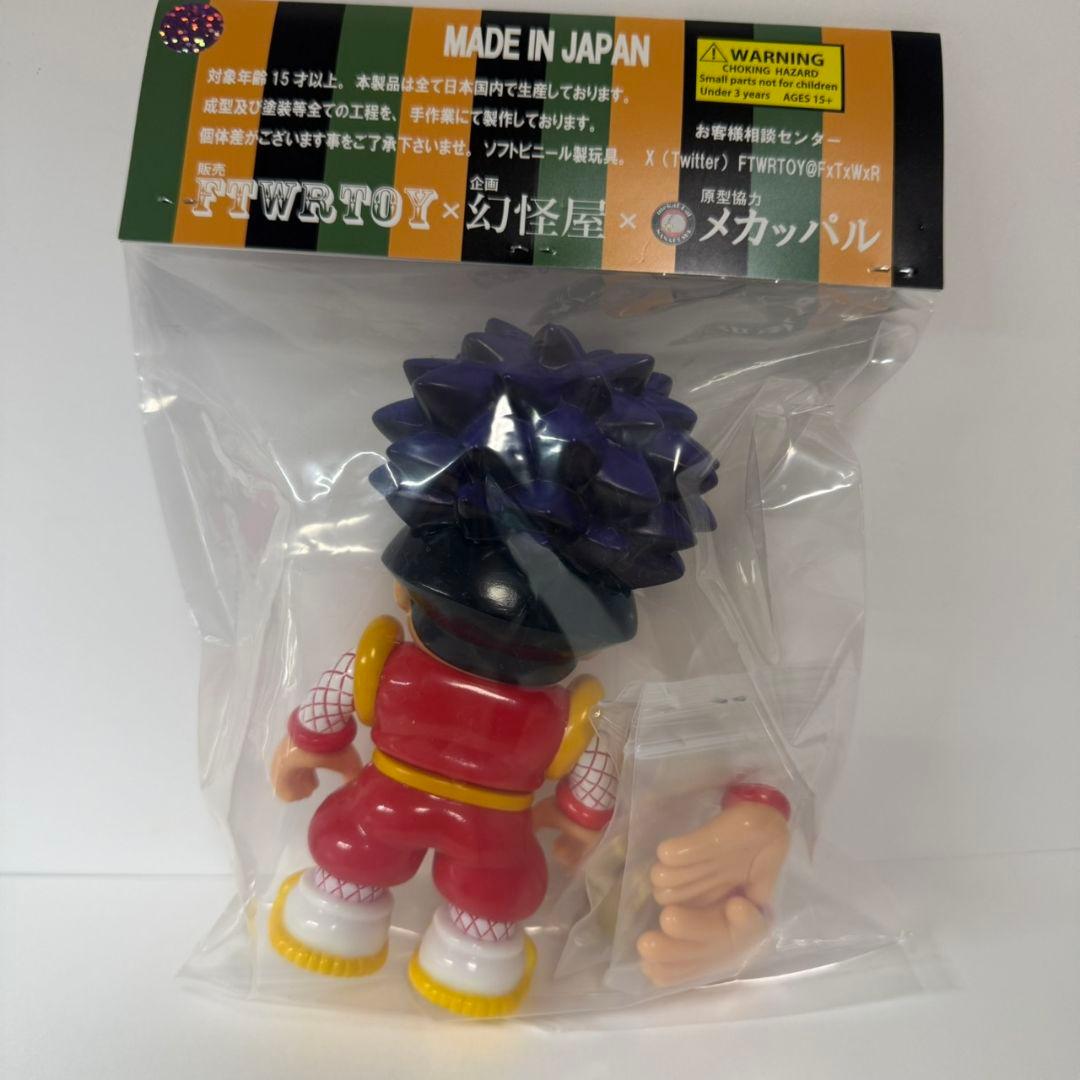 新品未開封 FTWRTOY×幻怪屋 がんばれゴエモン ソフビ コナミ