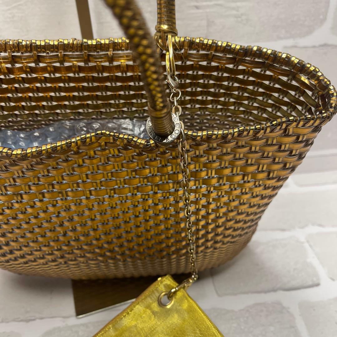 美品)大人気、アンテプリマ、イントレッチオ、ワイヤーバッグ、人気色