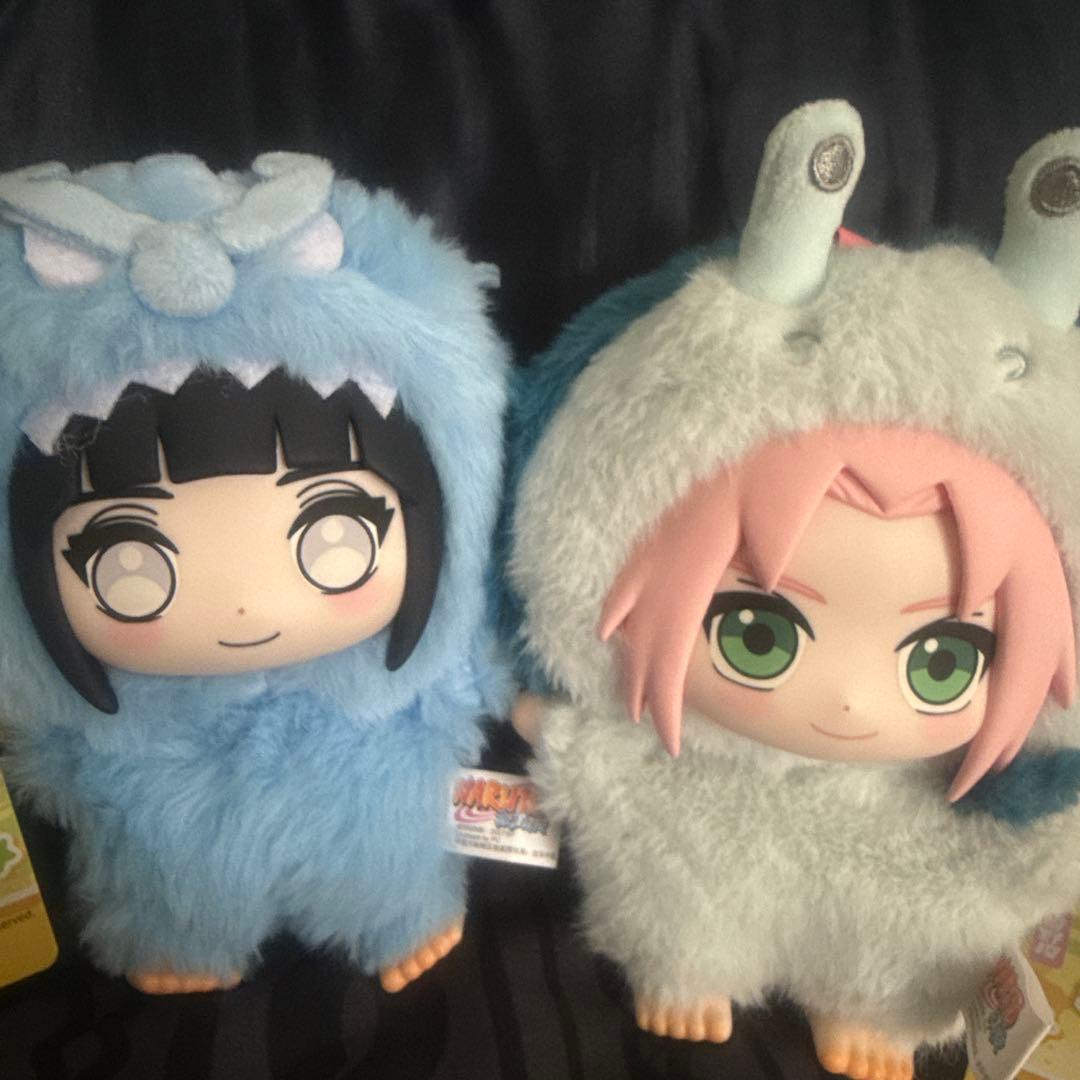 NARUTOラブブ 日向ネジ サクラ ぬいぐるみセット - メルカリ