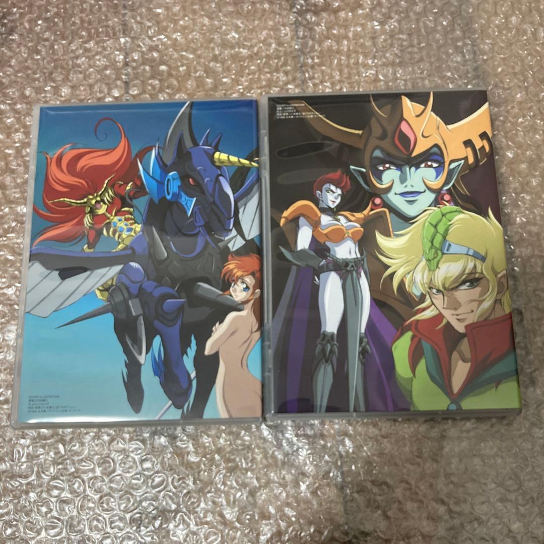 獣神ライガー DVD-BOX Ⅰ&Ⅱセット 美品 完品 アニメ 付属品全て有り