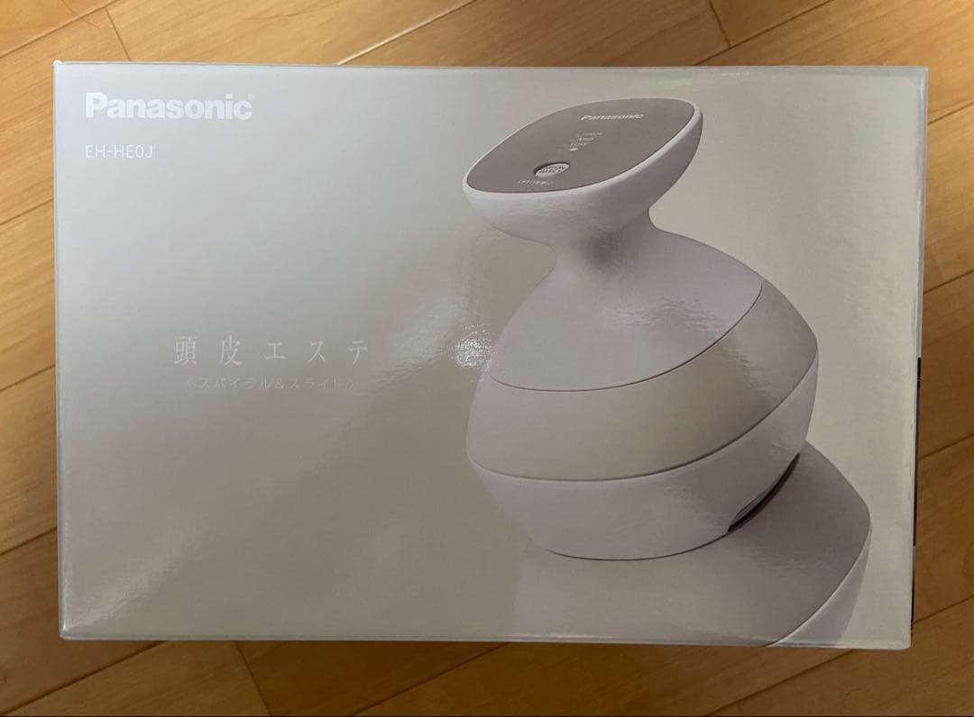 パナソニック　頭皮エステ〈スパイラル＆スライド〉EH-HE0J シルバー製 パナソニック 頭皮エステ スパイラル＆スライド EH-HE0J-S シルバー調
