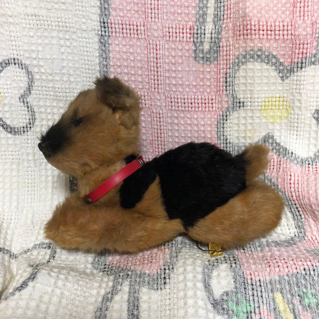 昭和レトロ ヴィンテージ ぬいぐるみの三英 犬 ぬいぐるみ 中古品