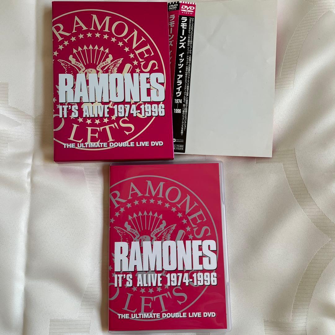 美品★ ラモーンズ イッツ アライヴ　ダブル　1974-1996 DVD