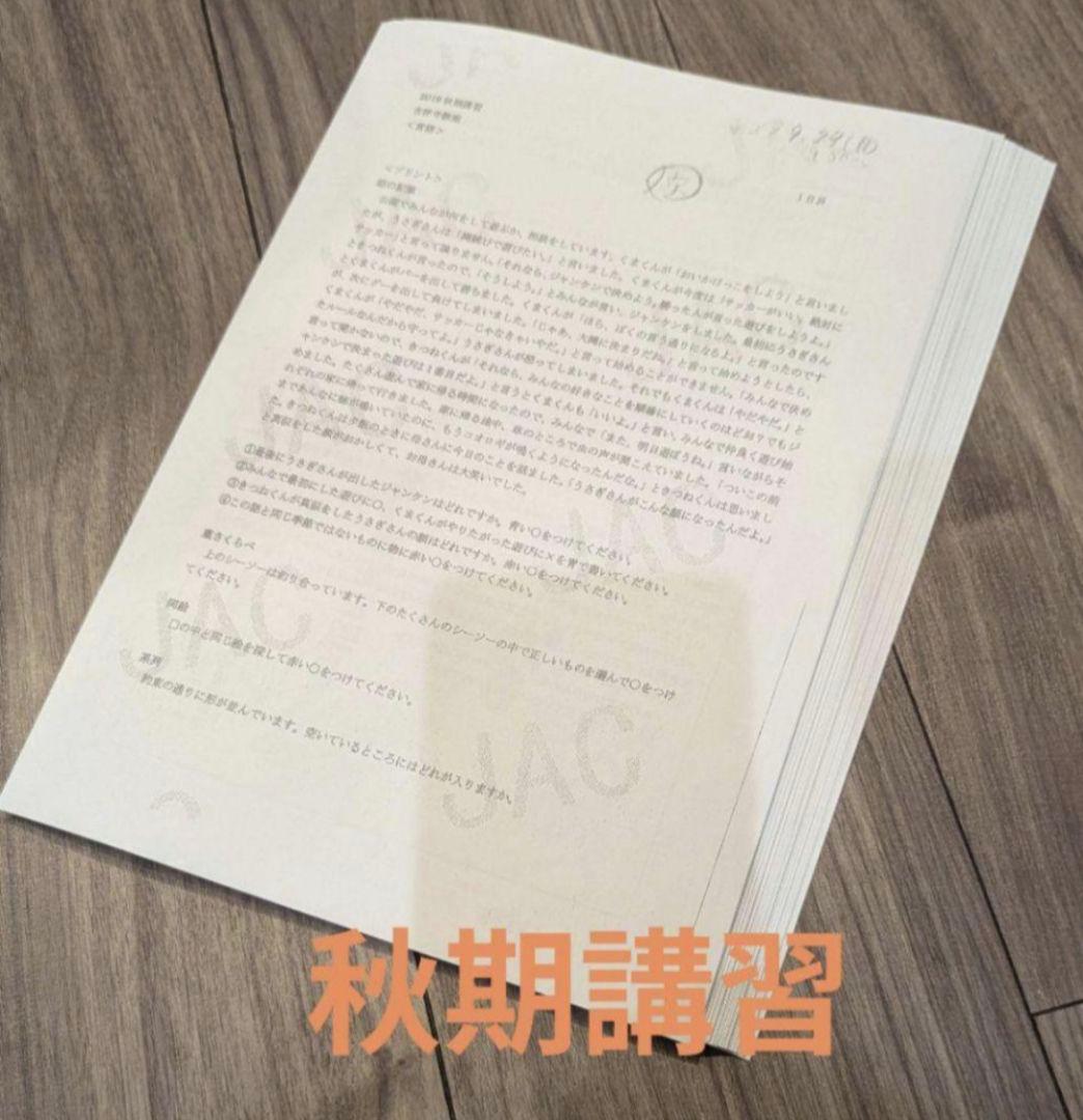 【希少・高評価！】早稲田実業学校初等部　対策フルセット　ジャック