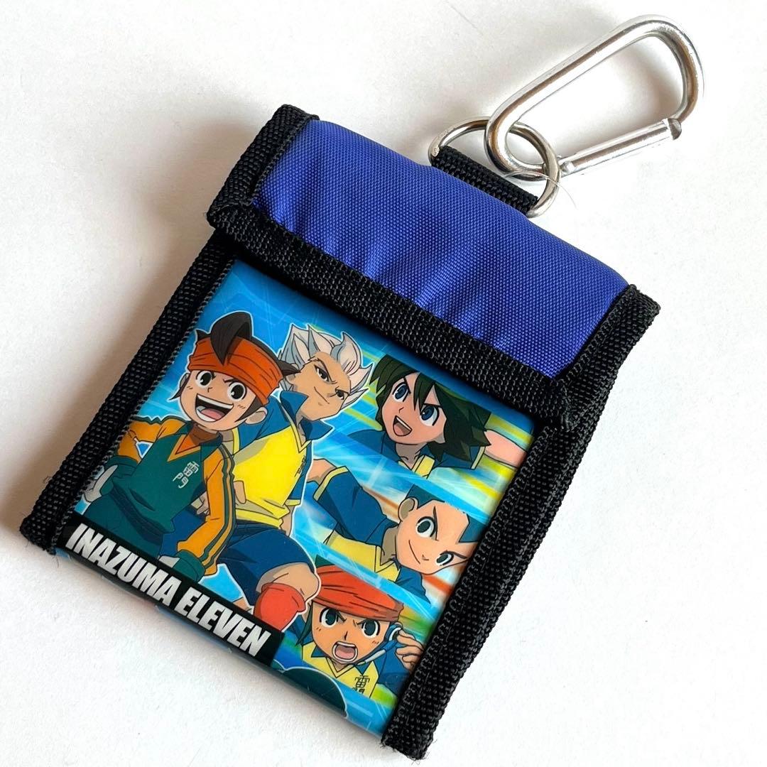 未使用】劇場版 イナズマイレブン 財布 パスケース カラビナ付き