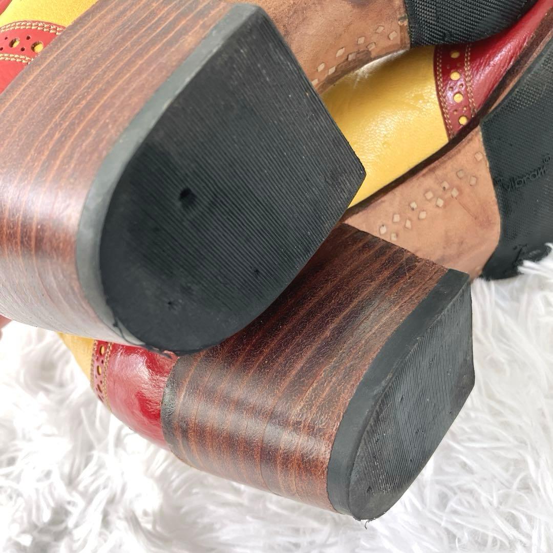 美品✨ DON QUIJOTE ドンキホーテ ウエスタンブーツ メキシカンカラー