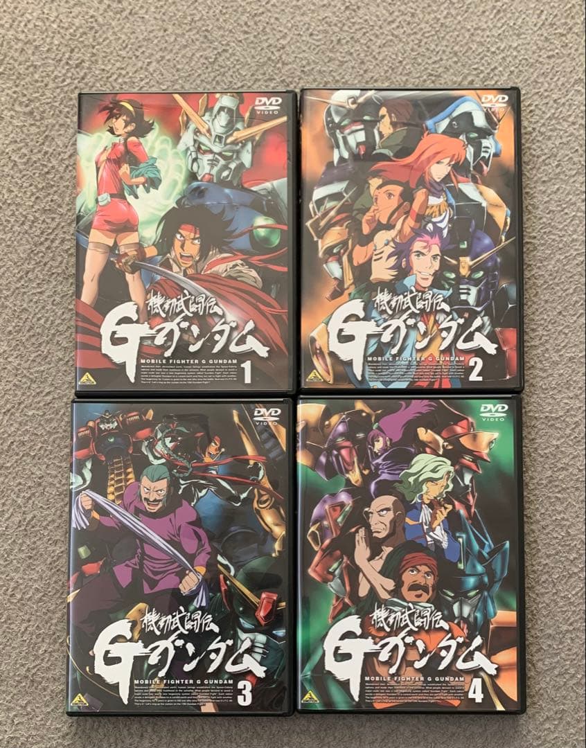 機動武闘伝 Gガンダム DVDセット - メルカリ