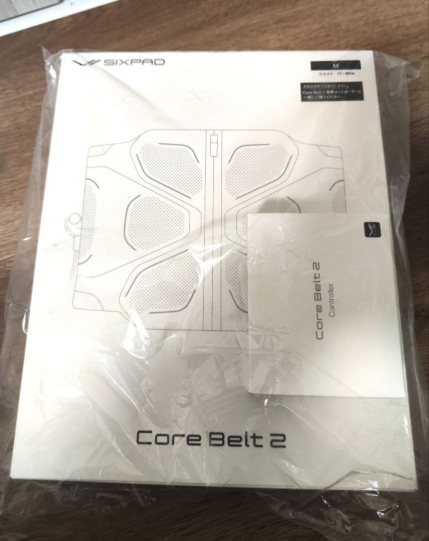 【新品未開封】SIXPAD Core Belt 2 Mサイズ　新品コントローラー SIXPAD Core Belt 2 Mサイズ 専用コントローラー付き dショッピング