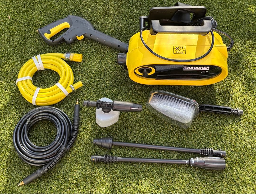 中古　未使用　ケルヒャーJTK38 家庭用高圧洗浄機 中古 KARCHERケルヒャー 家庭用高圧洗浄機 JTK38 1.600-960.0 : エス