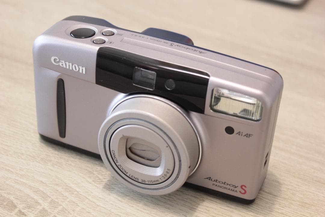 Canon Autoboy S コンパクトフィルムカメラ 遠隔リモコン付 - メルカリ