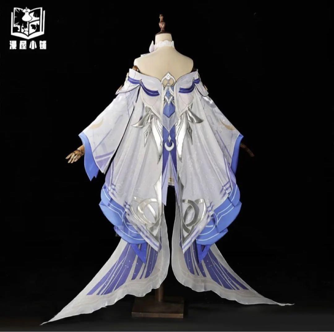 即発送】原神 コロンビーナ 少女コスプレ衣装フルセット ウィッグ、靴