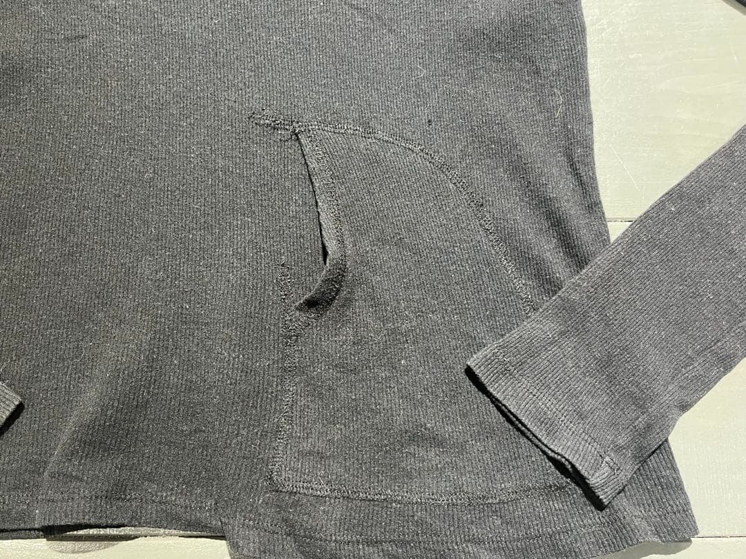 RAF SIMONSラフシモンズ 04-05AW wave期ポケット付リブニット - メルカリ