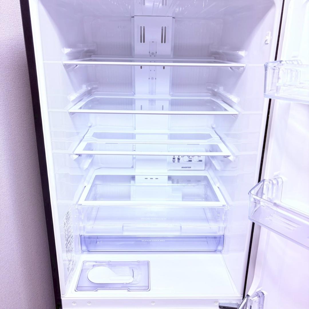 極美品】三菱 冷蔵庫 365L ガラス扉 高年式 2022年製 大容量