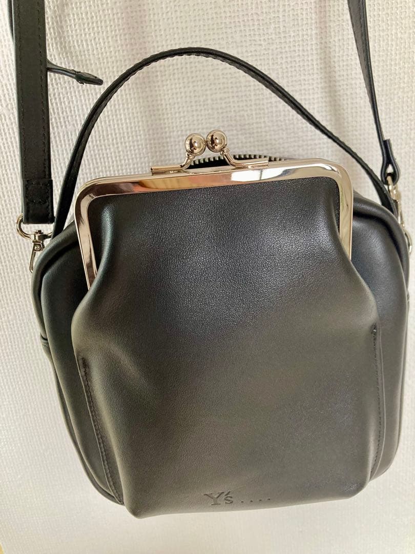ヨウジヤマモト COW LEATHER METAL CLASP BOX BAG - メルカリ