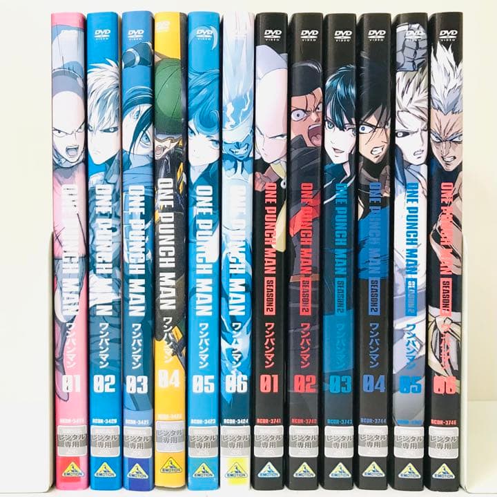 DVD全巻セット ワンパンマン 1期+2期 - メルカリ