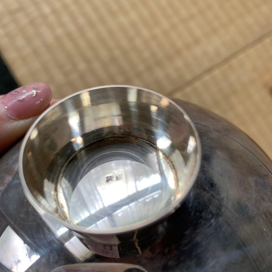 銀盃 純銀 - メルカリ