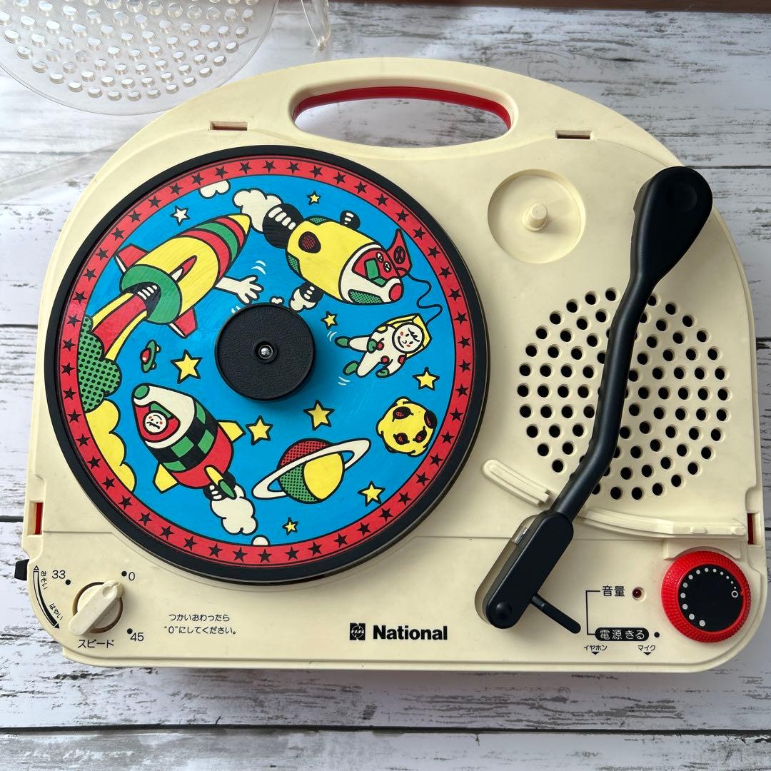 National SG-503N レコードプレーヤー 昭和レトロ アンティーク - メルカリ