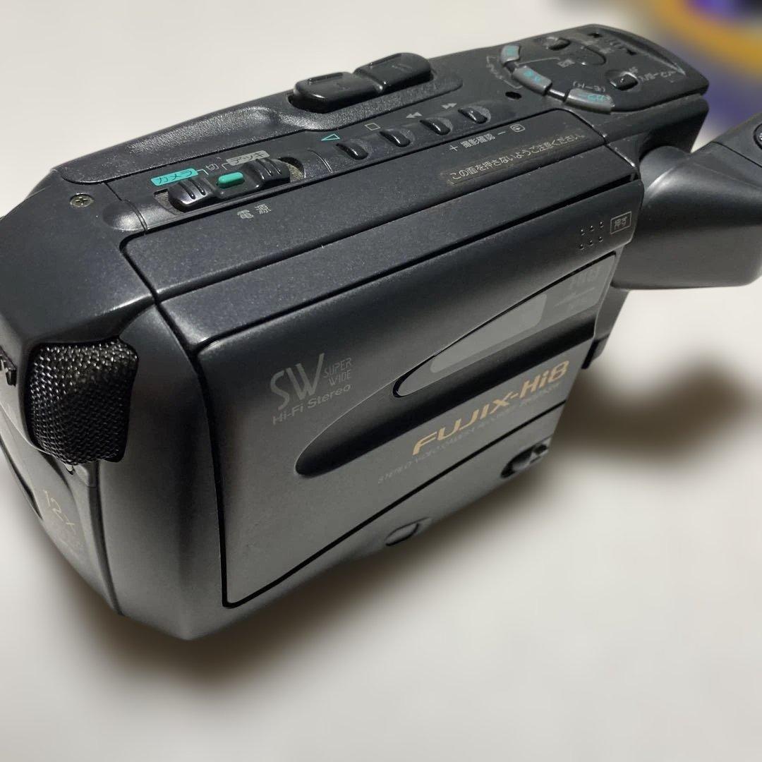 動作品　FUJIX-Hi8 ビデオカメラ　FH125SW ② FUJIX FH125SW 紹介編