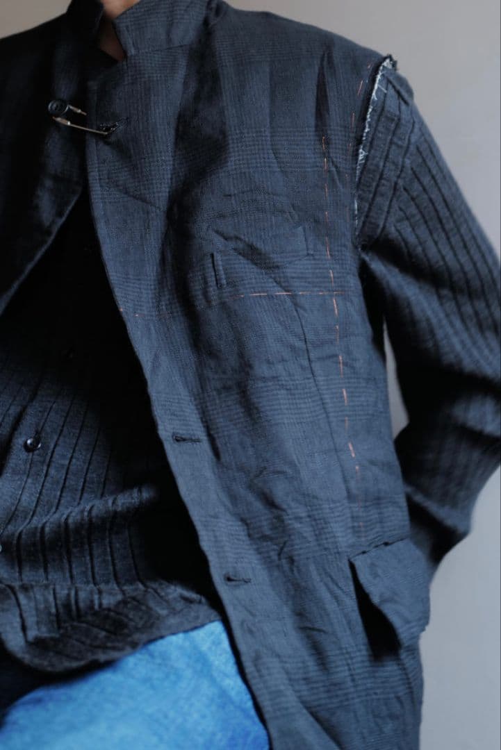 ensou. 柿乃葉別注 Ex Cut Off Sleeve Jacket F