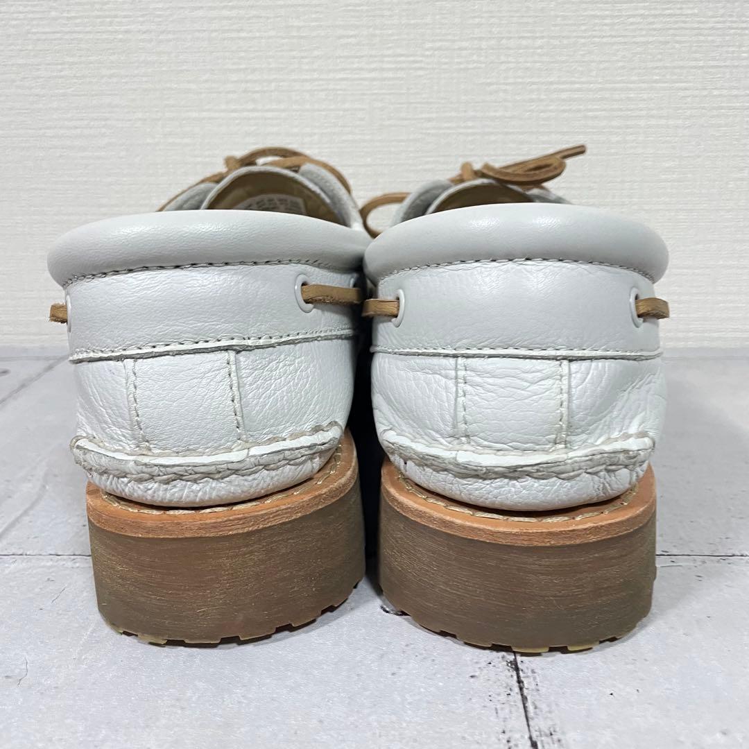 靴 Timberland 3EYE CLASSIC LUG WHITE 27.5cm