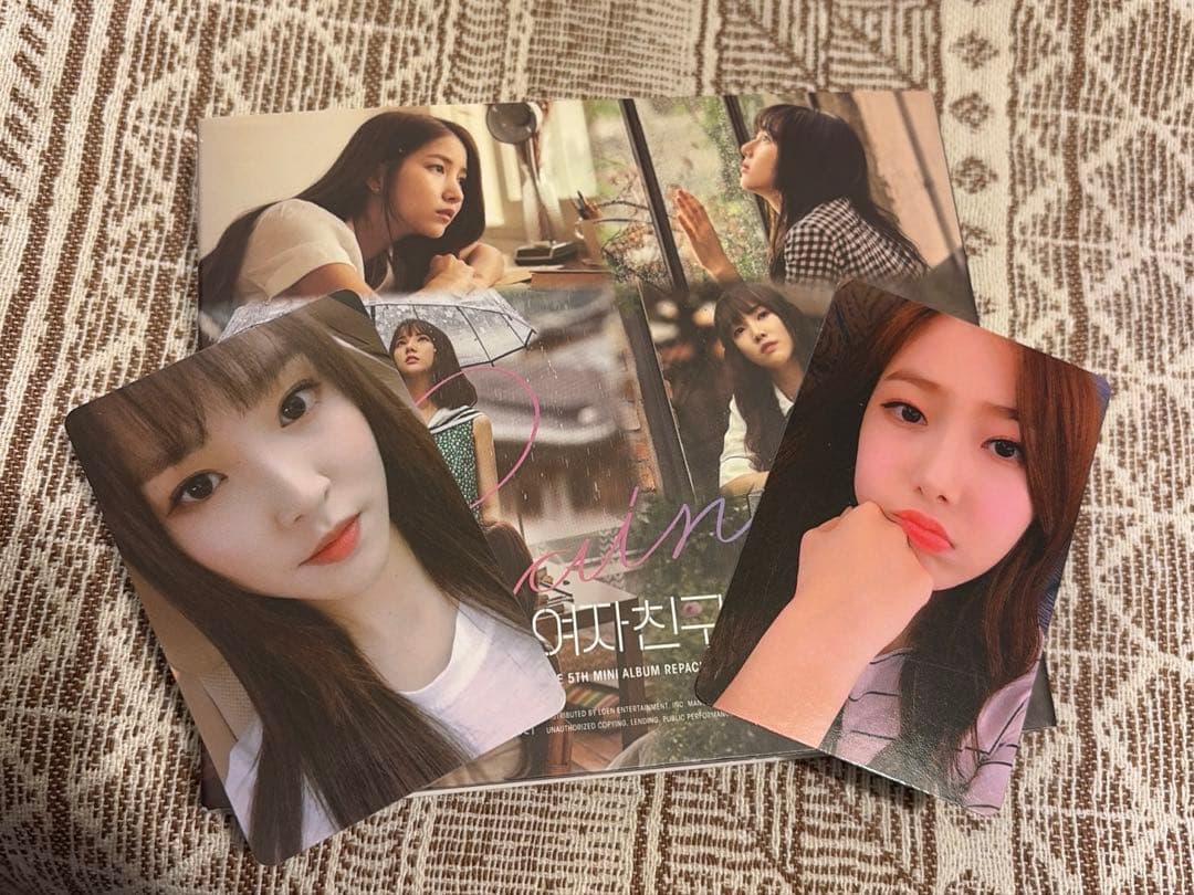 여자친구 GFRIEND Rainbow アルバム トレカ付 5th リパケ - メルカリ