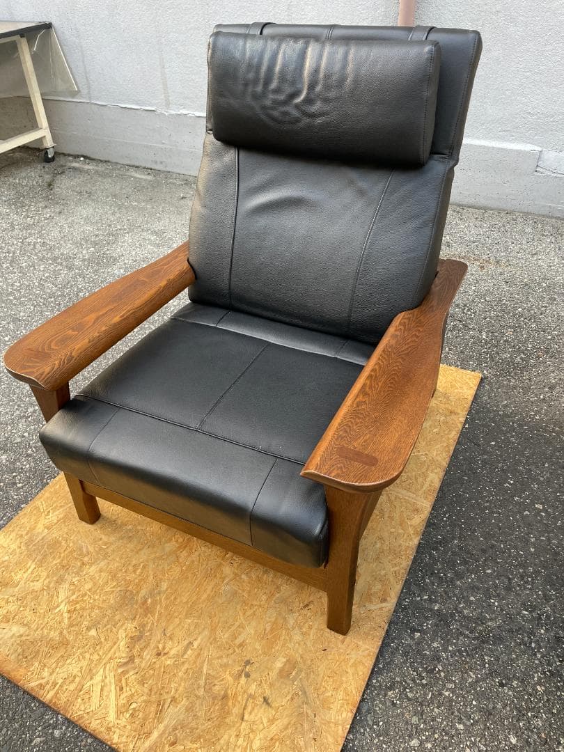 ★ 高級 家具 リクライニング アームチェア 一人掛け ソファ ① Luminous 座椅子 高座椅子 1人掛け ソファ リクライニング ハイバック