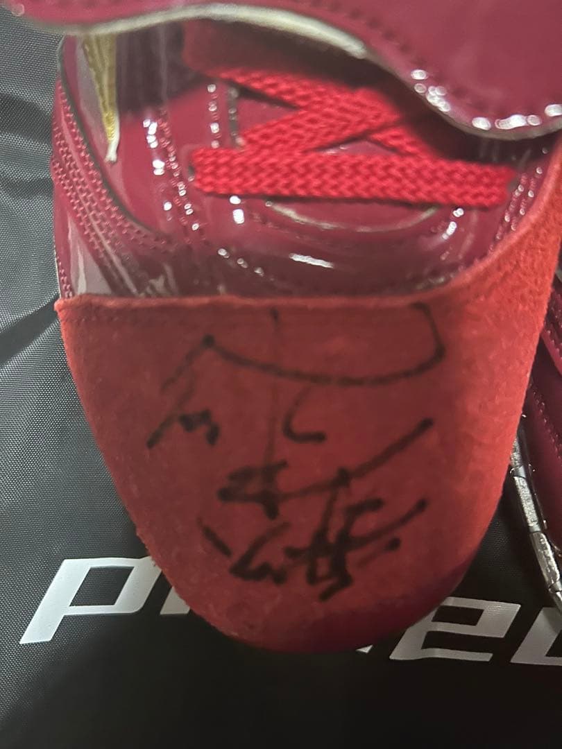 本日限定値下げ 楽天 青山浩二 SSK 赤 スパイク 直筆サイン入り 野球